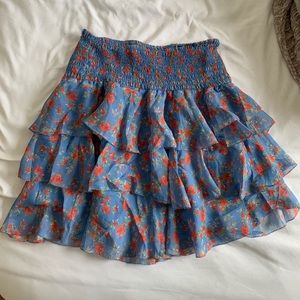 Intermix floral skirt